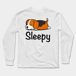 Sleepy Dog Long Sleeve T-Shirt